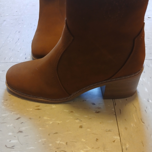 Brown Suede Boots - Picture 2 of 3
